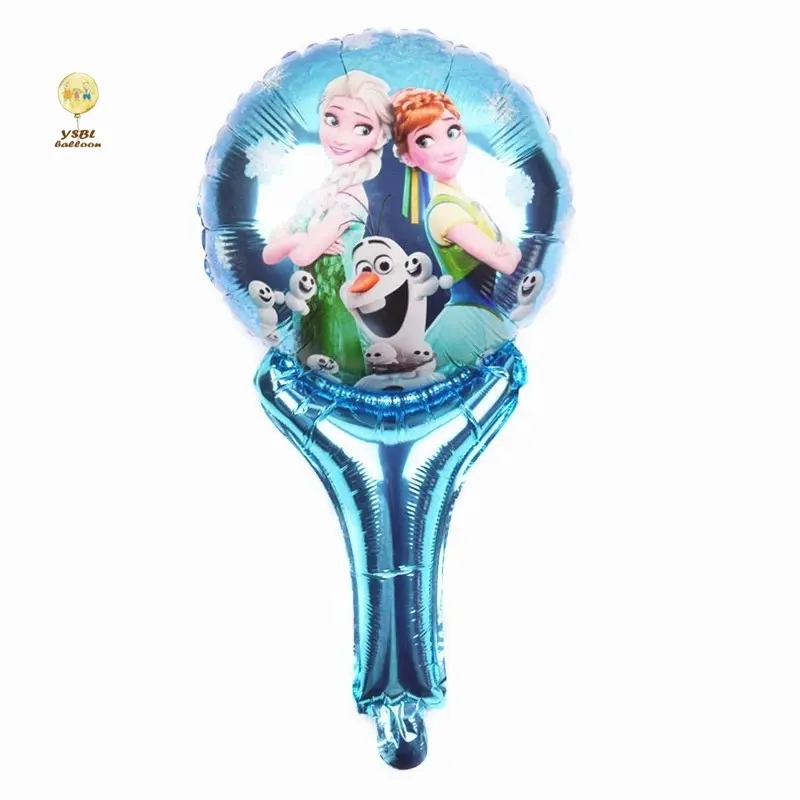 Ballon Yiwu heiß verkaufen Kinder Spielzeug verschiedene Größe Folie Handheld Stick Ballon