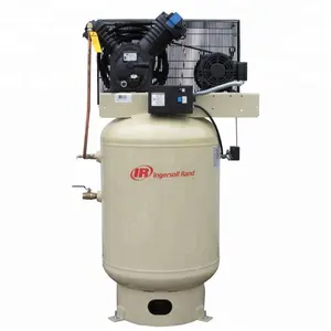 Ingersoll rand 2545K10 Tweetraps Elektrische Gedreven Vergeldende Zuiger Compressor 10hp 120 Gallon Verticale Waarde Plus Premium