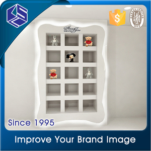 Los clientes primero de madera <span class=keywords><strong>tienda</strong></span> de ropa montado en la pared estante de exhibición - Product Image 3