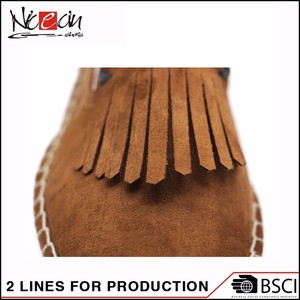 Comercial Marrón Moderno Hecho A Mano borla Sexo Casual <span class=keywords><strong>alpargatas</strong></span> Zapatos <span class=keywords><strong>Niña</strong></span> - Product Image 6