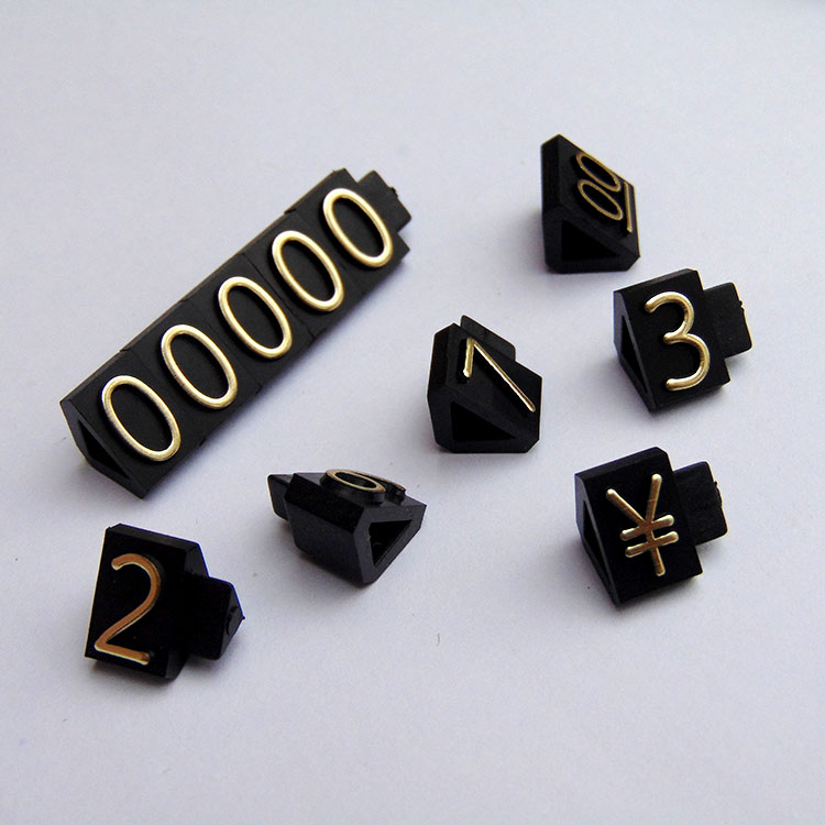 black and gold