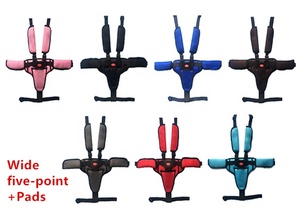 Ceinture de sécurité universelle réglable Deekids à 5 points pour bébé, pour <span class=keywords><strong>chaise</strong></span> <span class=keywords><strong>haute</strong></span>, poussette, landau - Product Image 5