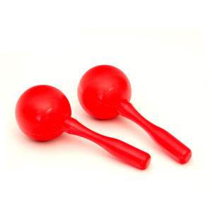 2019 Promotion mini coloré Maracas en plastique pour bébé jouet instrument de musique en plastique maracas - Product Image 1