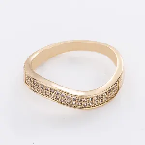 alibaba hot sale fashion gold rings design for women big jewellery diamond ring