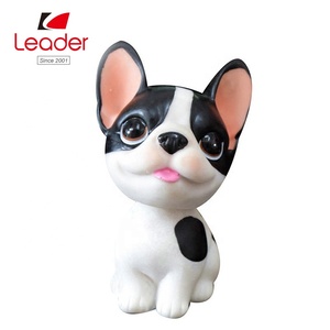 Jouet de Simulation d'animaux, poupée lumineuse en résine, demi-tête, chien, chiot ombrage, original, nouveau - Product Image 4