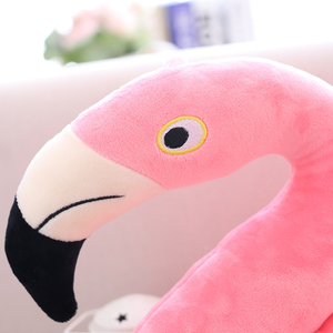 Giocattoli di peluche del fenicottero carino all'ingrosso animale di pezza come cuscino di lusso per bambini - Product Image 6