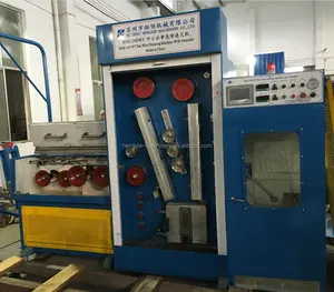 Customized 22 DWT Copper Fine Wire Drawing Machine With Continuous Annealer