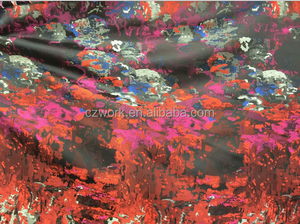 La venta de acciones de poliéster dobby tela de raso, diseño jacquard - Product Image 2