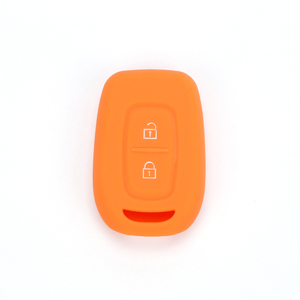 Porte-clés de <span class=keywords><strong>voiture</strong></span> en silicone à 2 boutons, pour véhicule français, Duster, Dacia Scenic, nouvel arrivage - Product Image 4