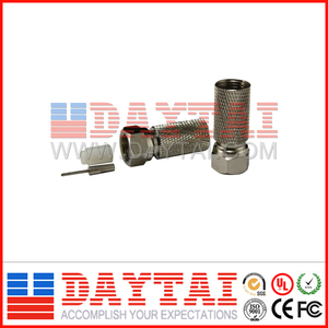 75 ohm impedancia RG11 Twist on conector, femeninas o masculinas <span class=keywords><strong>género</strong></span> RG11 Twist on conector - Product Image 1