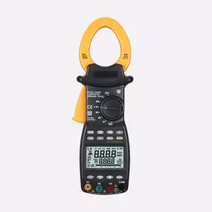 MS2203 9999 Hitungan True RMS Digital Clamp Meter Daya 600 KW