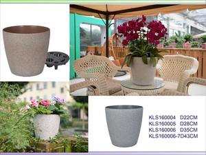 Macetas de piedra <span class=keywords><strong>natural</strong></span> para decoración de jardín, macetas de resina de plástico, piedra caliza, para el hogar - Product Image 5