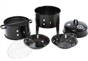 2016 Vertical <span class=keywords><strong>Fumoir</strong></span> Barbecues Au <span class=keywords><strong>Charbon</strong></span> pour Camping En Plein Air - Product Image 3
