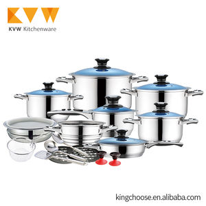 2018 cocina de acero inoxidable utensilios de cocina set Alemania cacerolas y sartenes - Product Image 3