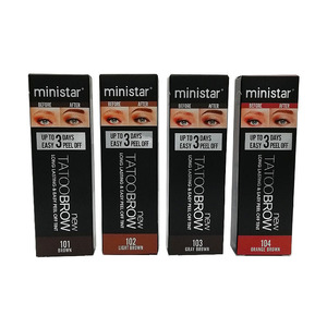 <span class=keywords><strong>Gel</strong></span> <span class=keywords><strong>de</strong></span> <span class=keywords><strong>Cejas</strong></span> MINISTAR Profesional para Maquillaje y Tatuaje, 72H <span class=keywords><strong>de</strong></span> Larga Duración, Resistente al Agua, Desprendible - Product Image 6