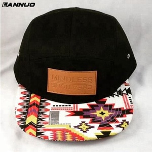 Có nguồn gốc cổ điển 100% Bông 5 Bảng điều chỉnh trại cap tùy chỉnh Aztec mô hình 5 Bảng điều khiển hat - Product Image 3