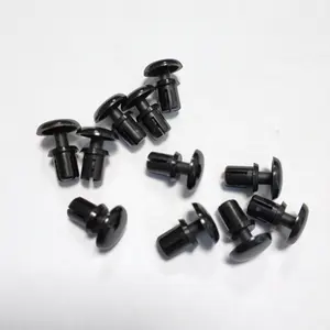 Loch Durchmesser 3,1mm 3,6mm 4,1mm Weiß Schwarz RC Runde Kopf Kunststoff Push Snap Niet für Montage