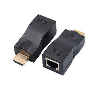 4K 1080p 3D <span class=keywords><strong>1</strong></span>,4 V HDMI sobre solo RJ45 gato 5e/6 red Ethernet adaptador para PC <span class=keywords><strong>TV</strong></span> HDCP 30 m - Product Image 3