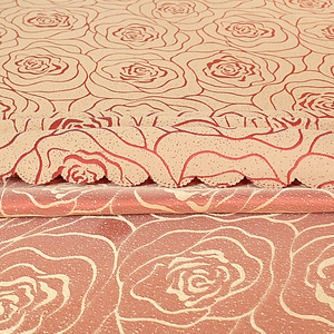 Khăn Ăn Ren Polyester Đám Cưới Charmcci 600411 Khăn Trải Bàn Thêu Hoa Mẫu Đơn Màu Vàng Hồng - Product Image 5