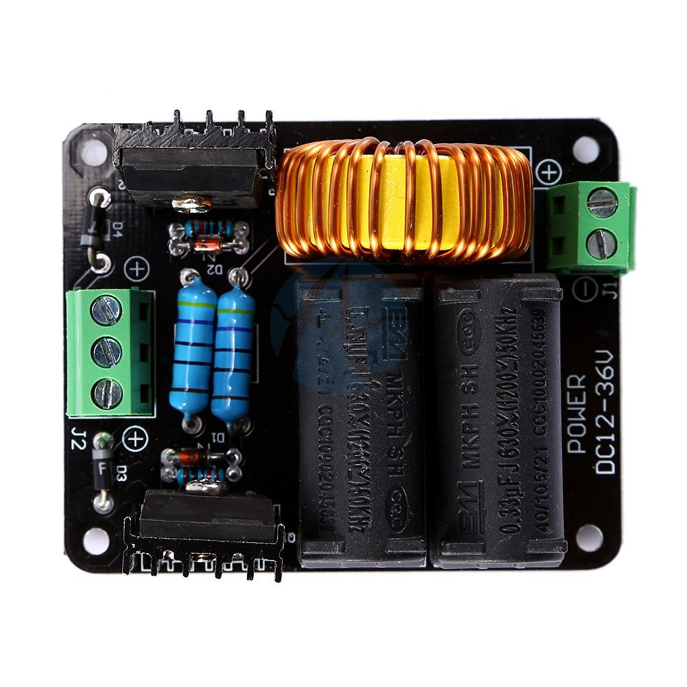 Circuito Driver Flyback ZVS 12-36V Per Bobina Di Tesla O Scala Di Jacob, Nuovo