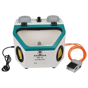 220v máquina de lixadeira para jóias laboratório dental sandblaster areia blaster