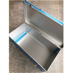 Robuuste Custom Volledige Metalen Behuizing Aluminium Tool Verpakking Kit Case Met Schuimvulling