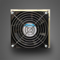 Ventilateur axial de cabinet électrique Jasonfan OEM AC115-230V DC12V/24V avec filtre 150x150mm IP54 Grille de ventilation FJK6622PB