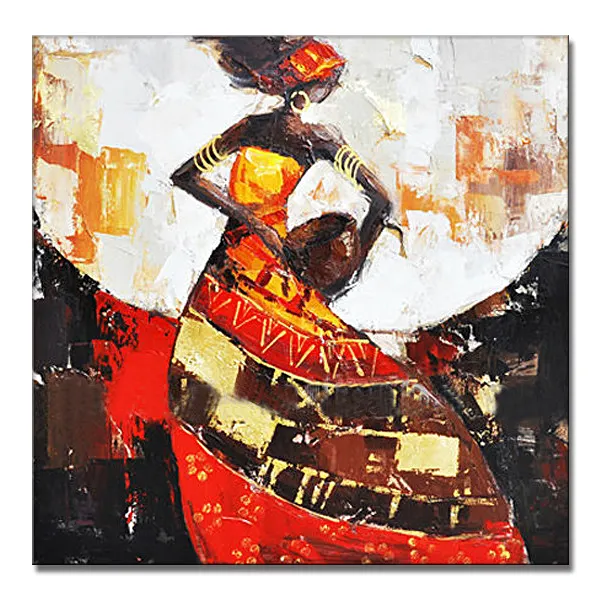 nuovo arrivo handmade pittura di arte africana