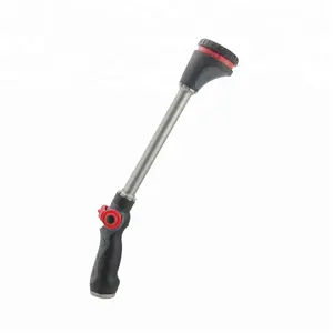 Perfect design thumb control 8-pattern car washing water sprayer garden hose nozzle water wand