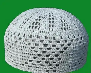 African Arab Muslim Hat For Men 100% Wool Prayer Hat