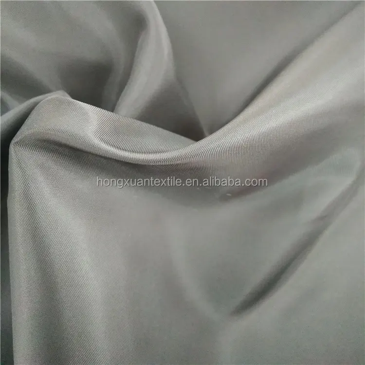 Hot Bán Nước Sóng Taffeta Vải 100% Polyester Dệt Đồng Bằng Nhuộm Lót 2000Meter Cho Mỗi Màu 170T 180T 190T 200T 210T 58/60"