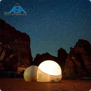 Tentes de luxe pour le désert, tentes de couchage extérieures, cabanes à bulles gonflables transparentes pour usage commercial - Product Image 5