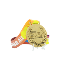 Longzhiyu 17 ans métal Marathon course médaille fabricant monde karaté médailles Logo personnalisé Taekwondo sport médaillon