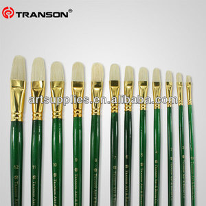 Caliente de la <span class=keywords><strong>venta</strong></span> F262 Chungking cerdas suaves cabeza <span class=keywords><strong>avellana</strong></span> mango de madera de acrílico / gouache mejor pincel marcas - Product Image 1