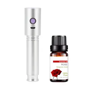 Mini diffuseur d'aromathérapie ultrasonique, portable, rechargeable, sans eau, nébuliseur ultrasonique pour <span class=keywords><strong>huiles</strong></span> <span class=keywords><strong>essentielles</strong></span>, portable - Product Image 1