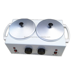 Doble parafina calentador de <span class=keywords><strong>cera</strong></span> depilatoria depilación <span class=keywords><strong>caliente</strong></span> salón de belleza spa epilator - Product Image 4