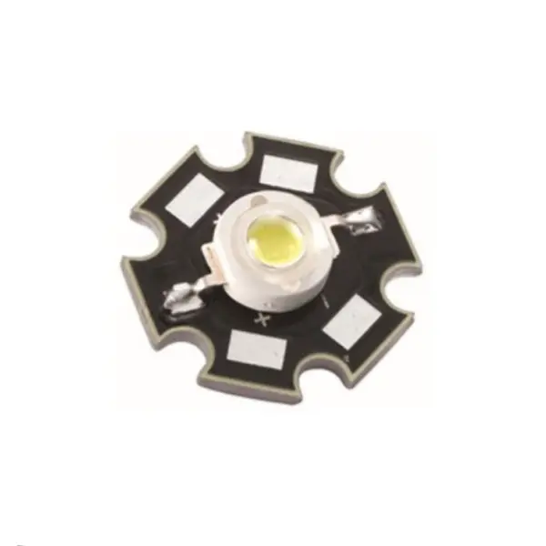 גבוהה כוח led דיודה 1w 3w 5w עם 20mm גוף קירור pcb כוכב