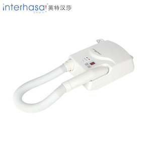 <span class=keywords><strong>Hôtel</strong></span> salle de bains blanc mur monté sèche-cheveux professionnel logement - Product Image 4
