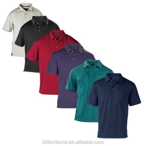 Oem Groothandel Heren Kleding Cool Max Golf Mannen Rode Casual Polo T-shirt