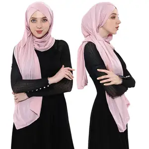 High Quality Muslim Hijab Fashion Scarf Arab Prayer Shawl Sexy Hijab Malaysia Women Chiffon Hijabs Free Sample . RUNMEIFA CN;GUA