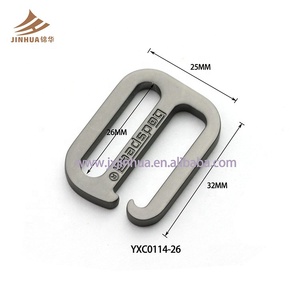 G Hook Hardware <span class=keywords><strong>pour</strong></span> sacs à dos Ceintures Sacs à main Large Bra Strap Slider Hooks for Swimwear or Bra Making 32mm - Product Image 2