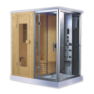 Stoom Sauna Douche Combinatie Cabine Stoom Sauan Kamer (803B)