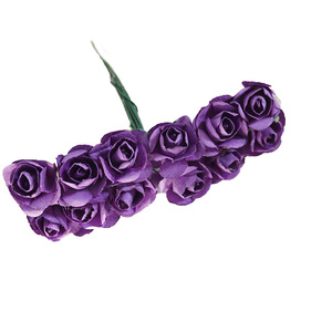 Artificial paper FOR CAR from the wedding <span class=keywords><strong>roses</strong></span> used for toffee bag box decoration DIY Garland made up handmade - Product Image 5