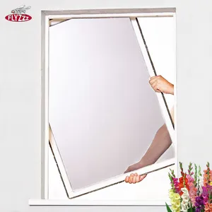 Good quality DIY fiberglass insect screen window frames customized colors