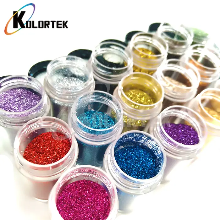 Grosir 008 Jumlah Besar Bubuk Glitter Kosmetik Debu Glitter untuk Tubuh Bibir Mata Wajah Kulit Aman