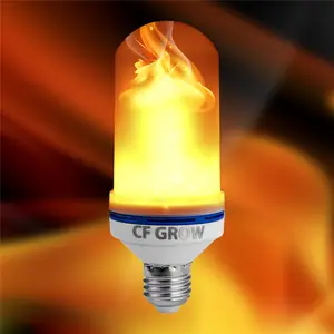 아마존 핫 잘 팔리는 E26/E27/B22 Flame LED 빛 7 와트 Led 장식 전구 대 한 크리스마스 및 봄 Festival