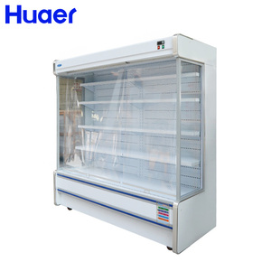 Refrigerador Comercial Vertical con Ventilador, Refrigerador de Exhibición Abierto con Control Remoto - Product Image 2