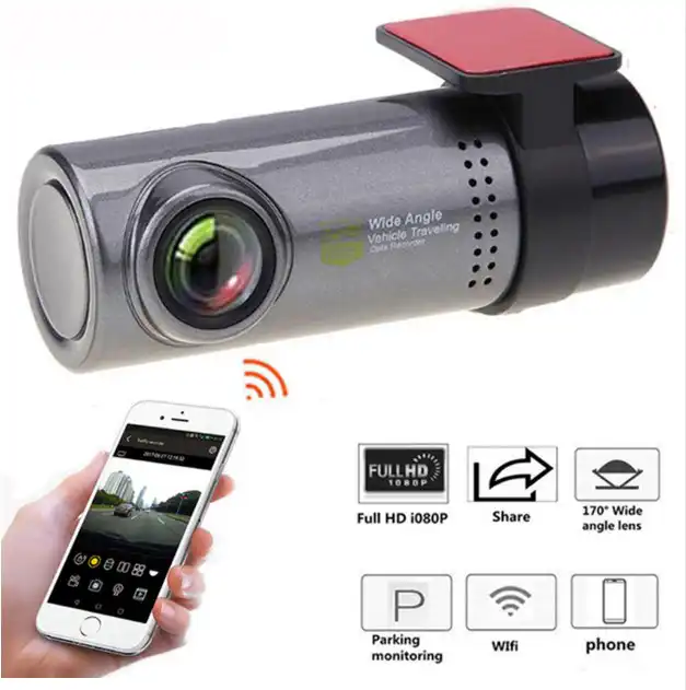 Full Hd- Min Car Dvr Camera, Auto Digital, Video Recorder, Dash Cam