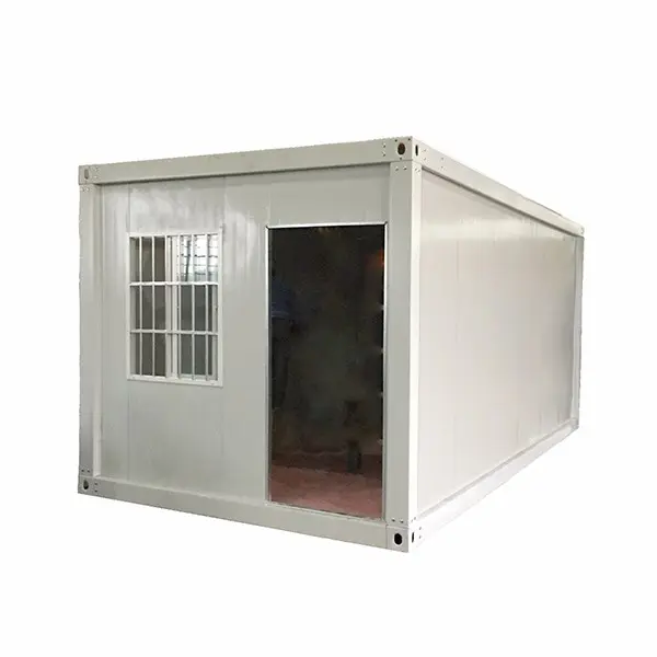 20 ft Flat Pack casa Prefabbricata del Contenitore Case Utilizzato Come Contenitore Ufficio E Contenitore Alloggio o Cabina Portatile