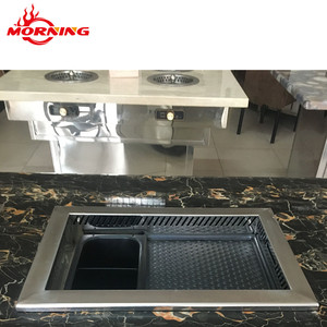 Marmite électrique commerciale en acier inoxydable avec <span class=keywords><strong>grill</strong></span> BBQ <span class=keywords><strong>2500W</strong></span> – Solution de table pour restaurants – Meilleures ventes - Product Image 6